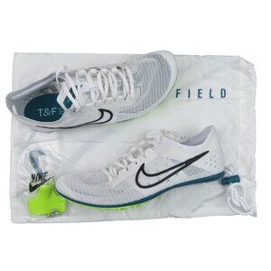 Nike Mamba 6 Distance Track & Field Spikes Men's Size 9.5 White NEW